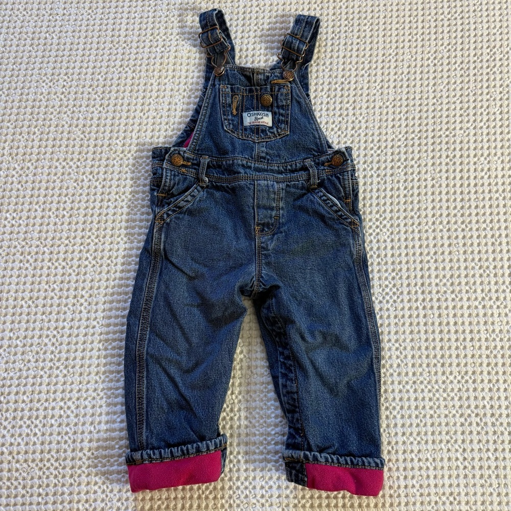 Oshkosh Denim Lined Overalls